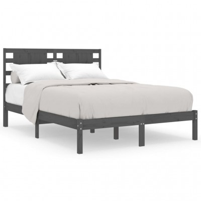 Estructura de cama con cajones doble gris 135x190 cm - referencia  Mqm-3103500