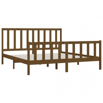 Estructura de cama madera maciza 200x200 cm - referencia Mqm-815064
