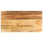 Mesa de comedor de madera maciza de mango 118x60x77 cm