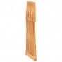 Taburete plegable madera maciza de teca 40x32,5x70 cm