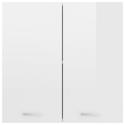 Armario colgante pared,Mueble de pared cocina contrachapada blanco 50x31x60  cm vidaXL
