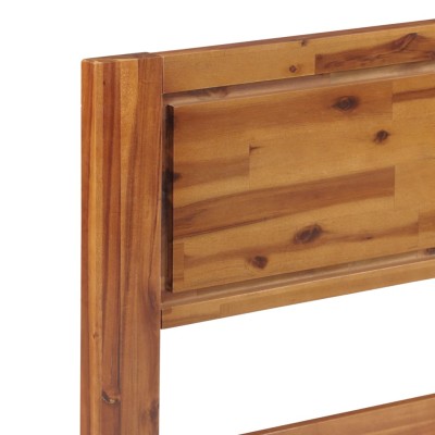Maison Exclusive Estructura para futón japonés madera maciza de acacia  120x200 cm