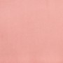 Cabeceros 2 unidades de terciopelo rosa 100x5x78/88 cm
