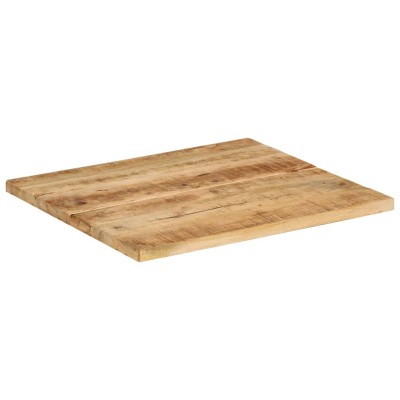 Tablero de mesa de madera maciza de mango 25-27 mm 70x60 cm - referencia  Mqm-350705