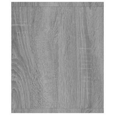 Estantería alta madera contrachapada gris Sonoma 80x30x210 cm - referencia  Mqm-821319