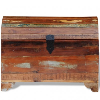 Baúl de almacenaje con ruedas ALTA madera maciza 73x39,5x44 cm - referencia  Mqm-353927