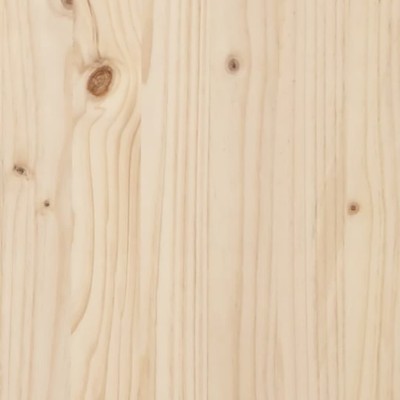 Botellero madera maciza de pino marrón miel 62x25x62 cm