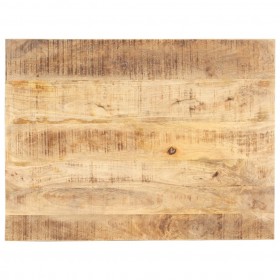 Superficie de mesa madera maciza de mango 15-16 mm 70x60 cm