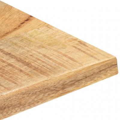 Tablero de mesa de madera maciza de mango 25-27 mm 70x60 cm - referencia  Mqm-350705