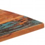 Tablero de mesa rectangular madera reciclada 60x100 cm 25-27 mm