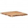 Superficie de mesa de madera maciza de acacia 58x(50-60)x3,8 cm