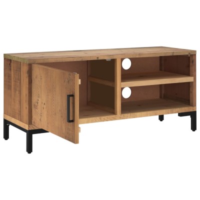 MUEBLE TV MADERA RECICLADA PINO 130X40X48 / Outlet Deco