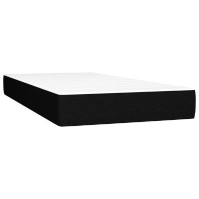 Cama box spring con colchón tela gris oscuro 200x200 cm - referencia  Mqm-3144448
