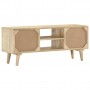 Mueble para la TV madera maciza de mango 110x30x45 cm