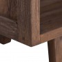 Mueble para TV madera maciza de teca 100x30x40 cm