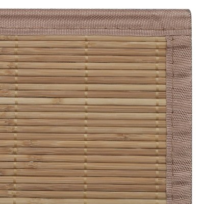 Alfombra de bambú 150x200 cm natural, Alfombras
