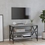 Mueble para TV madera contrachapada gris Sonoma 80x40x50 cm