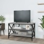 Mueble para TV madera contrachapada gris Sonoma 80x40x50 cm