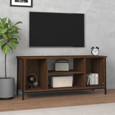 Mesa TV Salon,Mueble para TV madera contrachapada roble Sonoma 160x35x55 cm  -CD42066