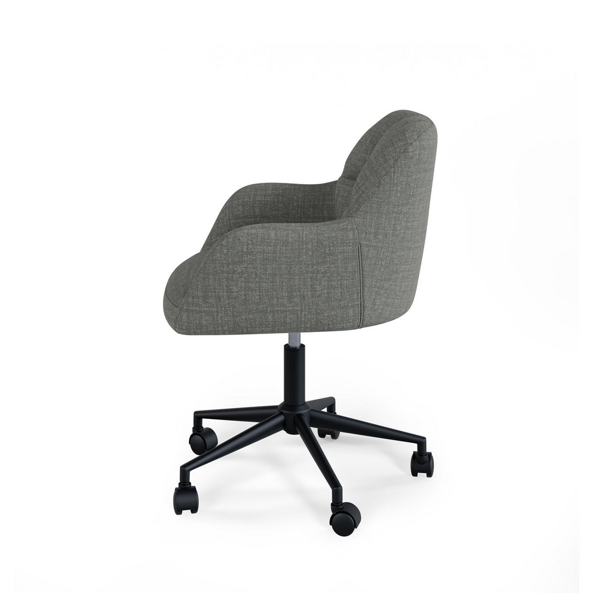  silla oficina stanford gris oscuro. Modelo 00OF100522, imagen 3