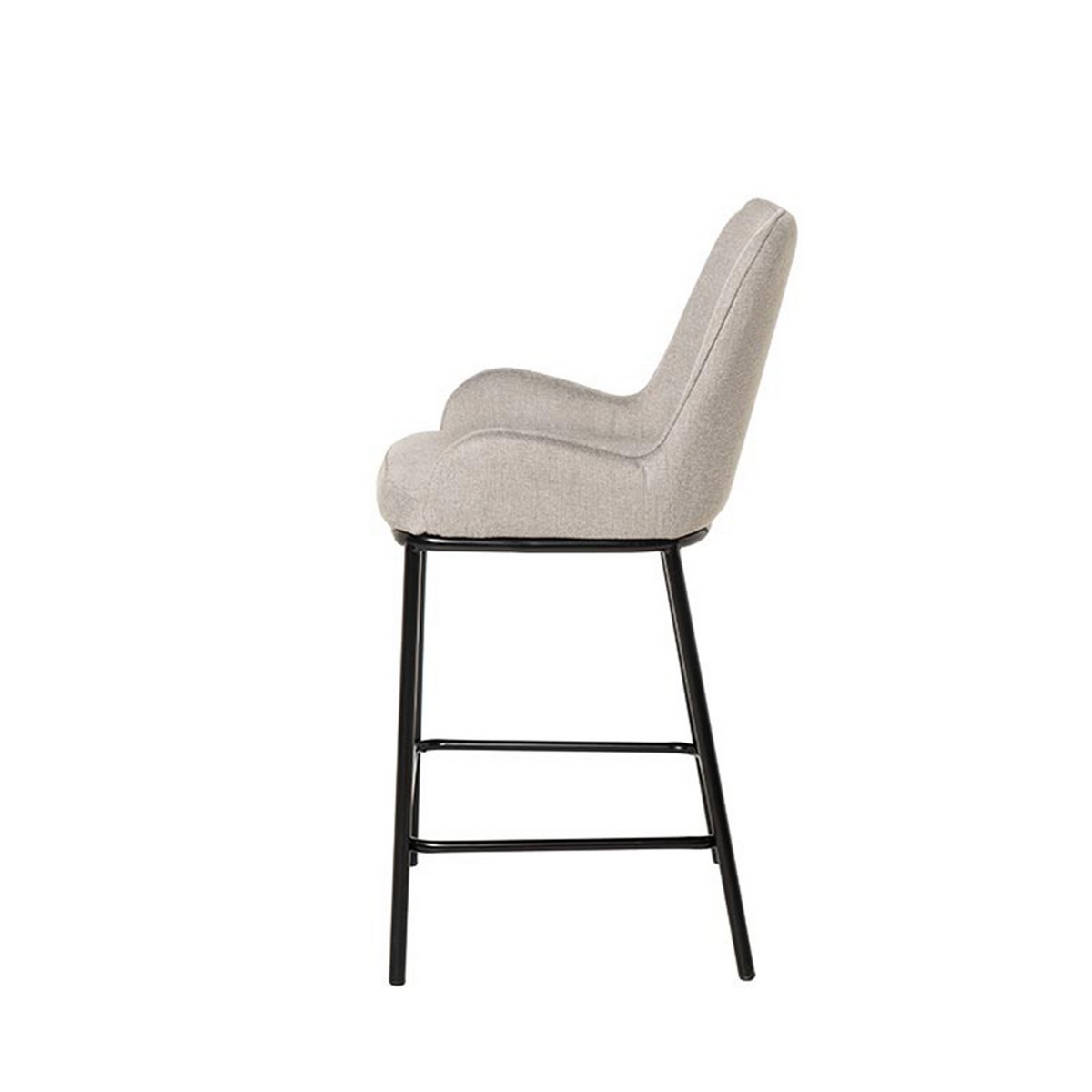  taburete bajo milton gris claro. Modelo 00SL117521, imagen 3