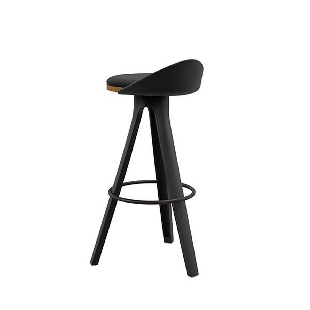  taburete duke negro. Modelo 00SL119901, imagen 2