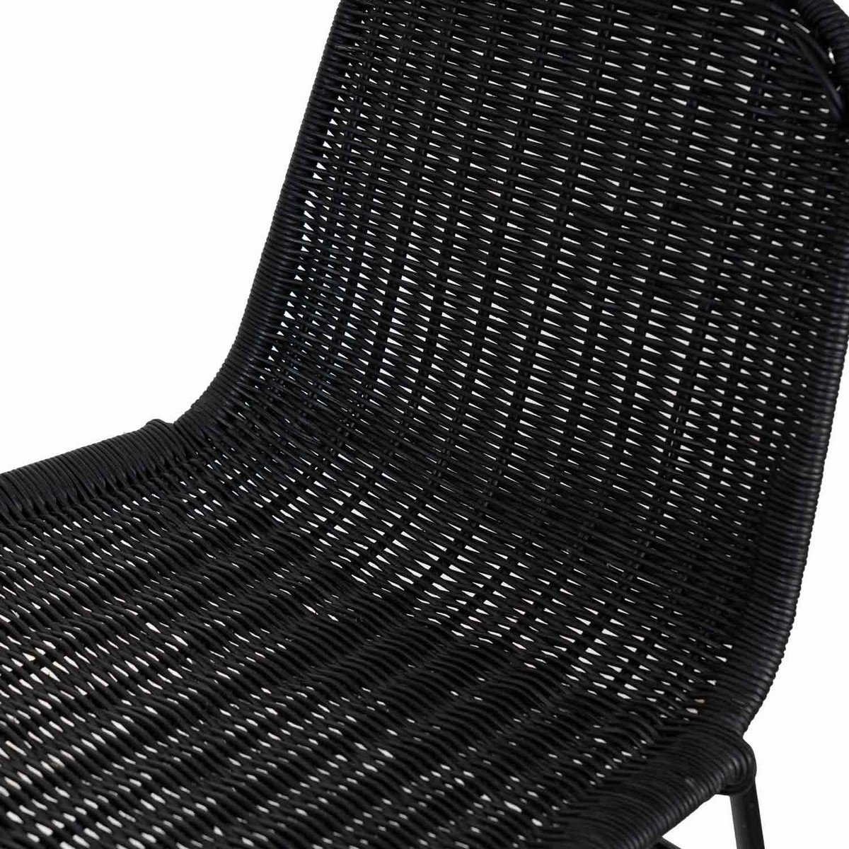  taburete carlo negro. Modelo 00SL121801, imagen 6