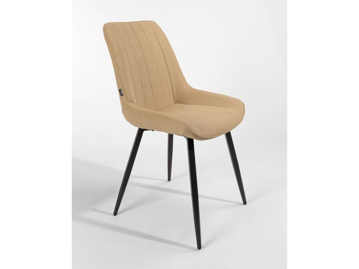  silla moderna en crema, con estructura de metal para comedores elegantes. Modelo BGL-ANKARA-CREMA, imagen 12
