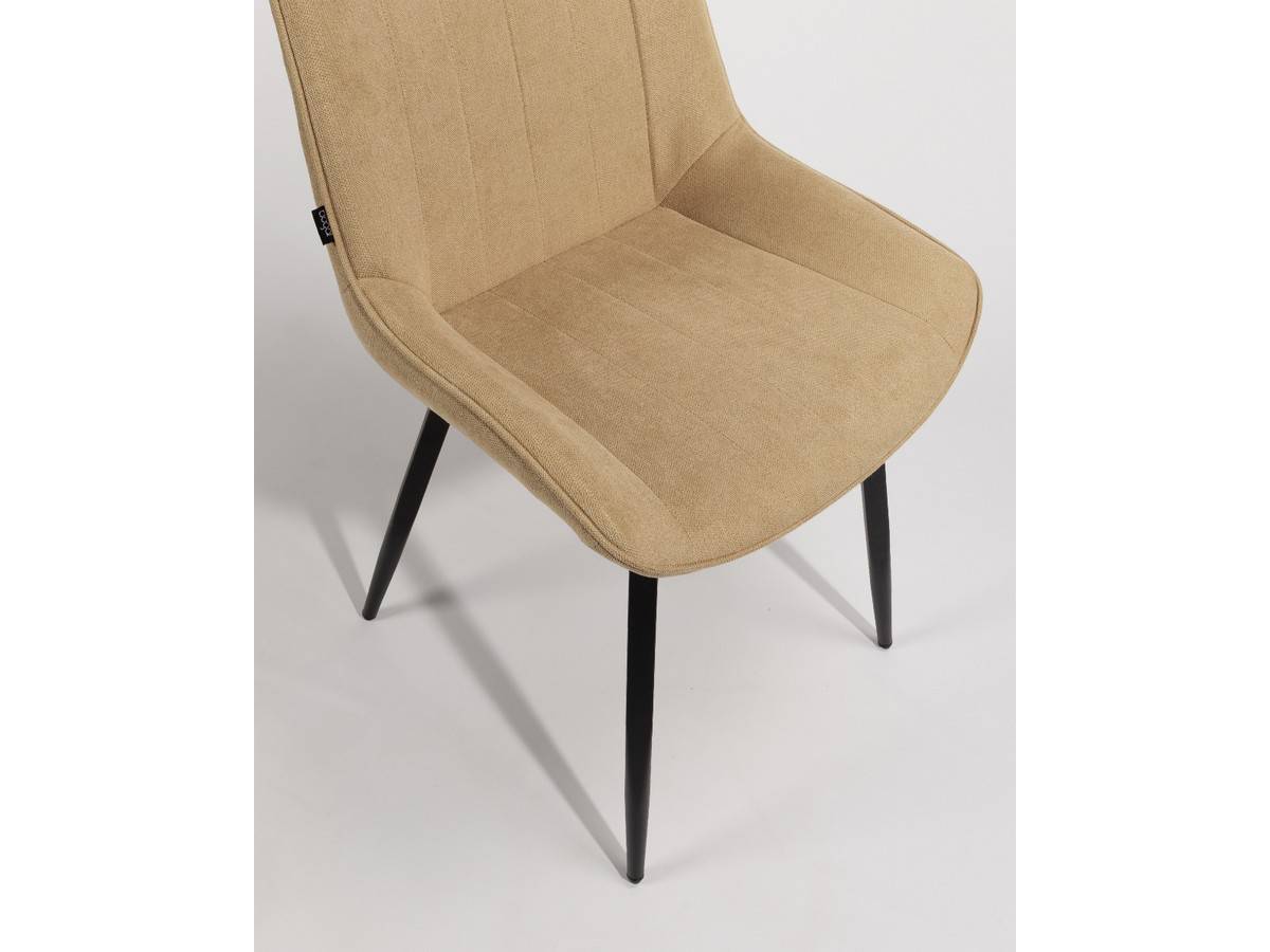  silla moderna en crema, con estructura de metal para comedores elegantes. Modelo BGL-ANKARA-CREMA, imagen 15