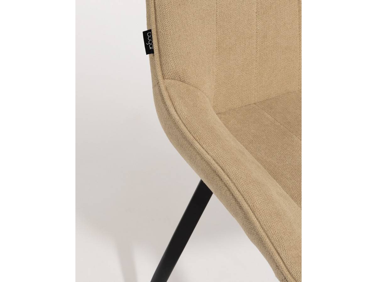  silla moderna en crema, con estructura de metal para comedores elegantes. Modelo BGL-ANKARA-CREMA, imagen 16