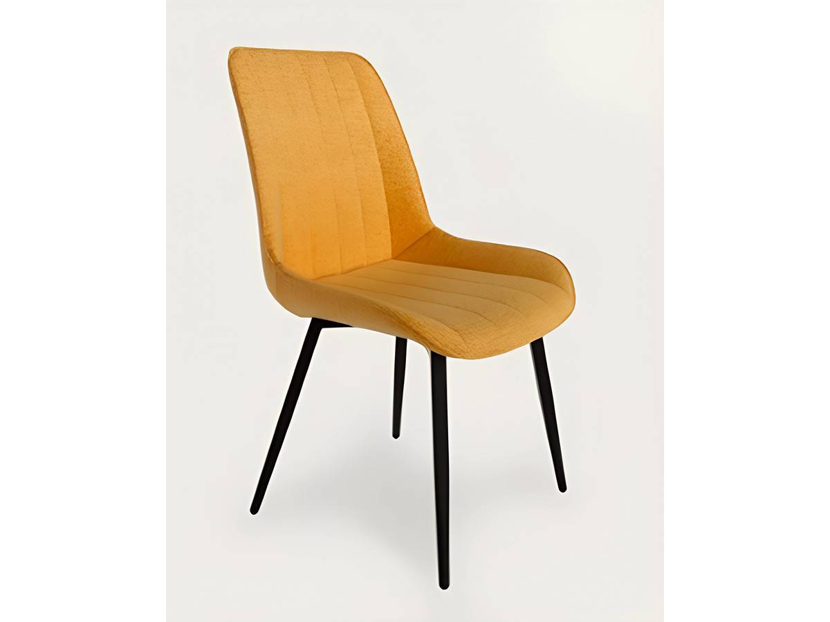  silla moderna en crema, con estructura de metal para comedores elegantes. Modelo BGL-ANKARA-CREMA, imagen 5