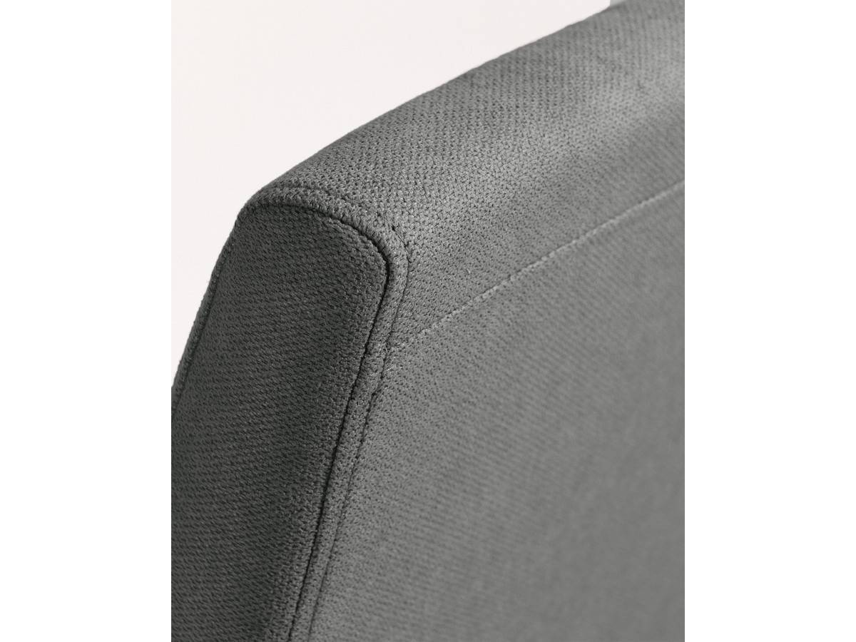  silla de comedor en gris oscuro con patas de madera para ambientes elegantes. Modelo BGL-CAIRO-GRIS30, imagen 7