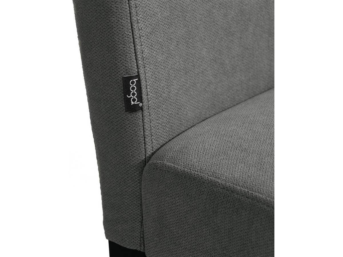  silla de comedor en gris oscuro con patas de madera para ambientes elegantes. Modelo BGL-CAIRO-GRIS30, imagen 8