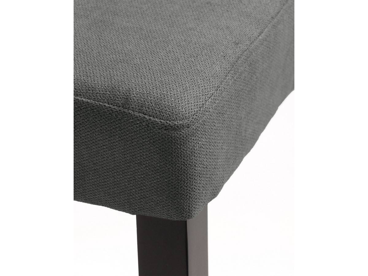  silla de comedor en gris oscuro con patas de madera para ambientes elegantes. Modelo BGL-CAIRO-GRIS30, imagen 9