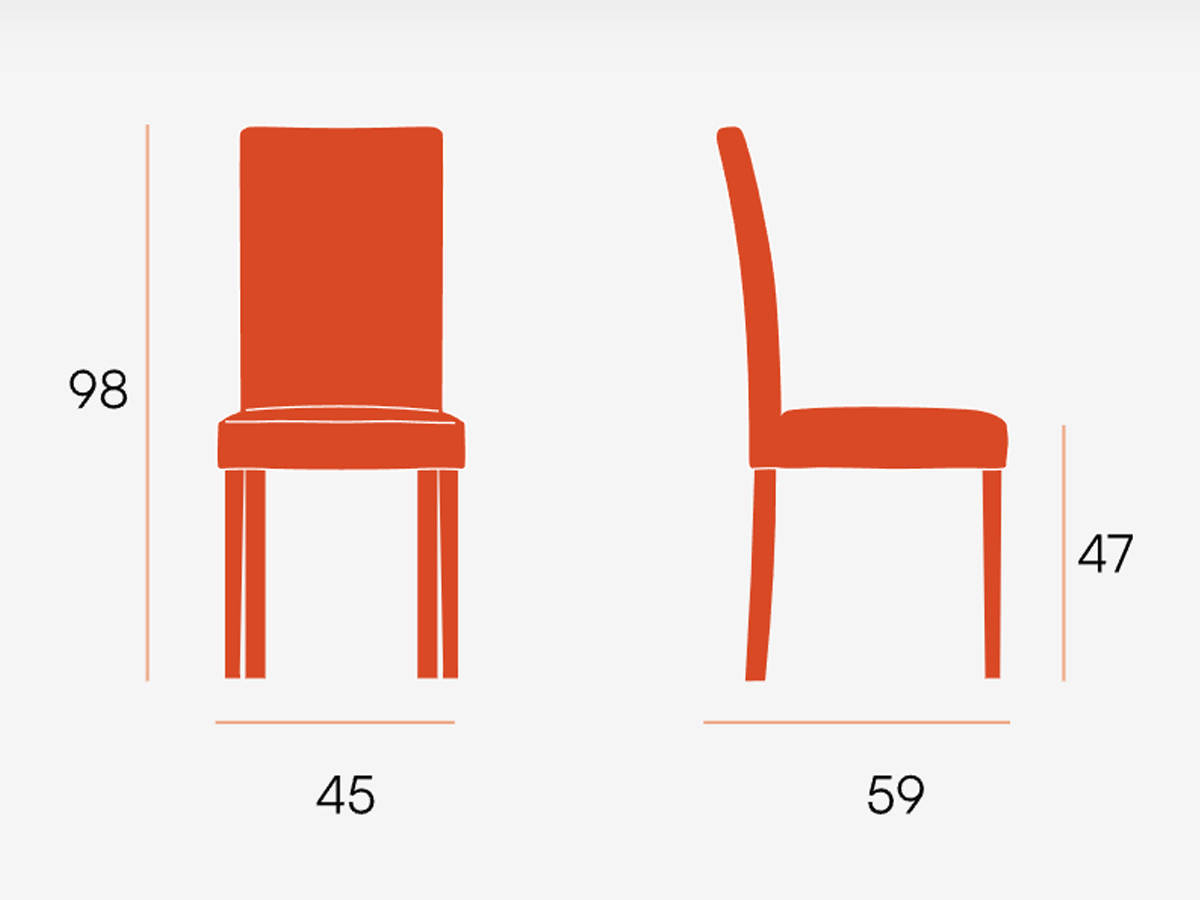  silla de comedor en gris oscuro con patas de madera para ambientes elegantes. Modelo BGL-CAIRO-GRIS30, imagen 10