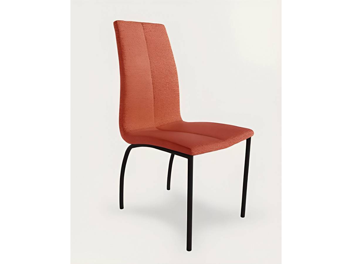  silla moderna en gris perla, con patas metálicas negras. Modelo BGL-NIZA-GRISPERLA, imagen 11