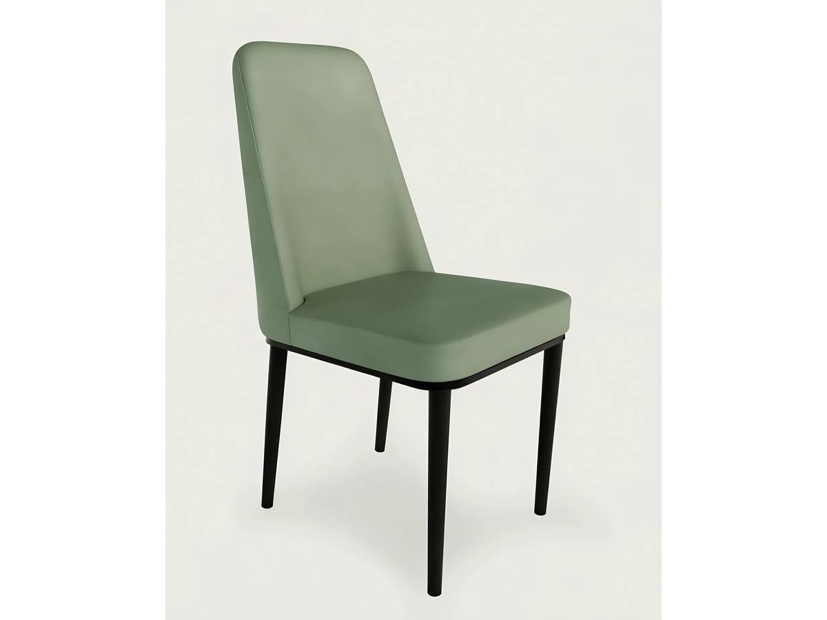 silla moderna de metal en color gris claro con patas negras. Modelo BGL-OSLO-GRIS, imagen 11