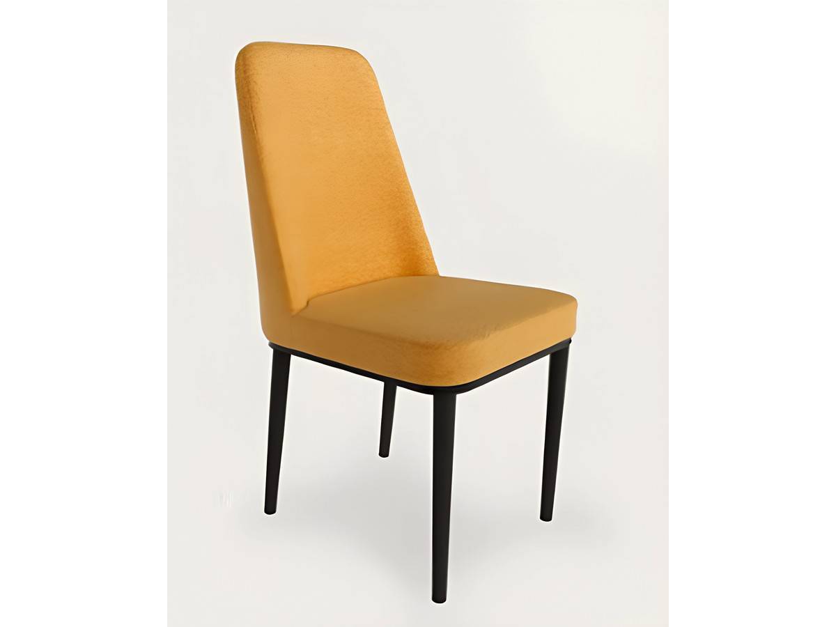  silla moderna de metal en color gris claro con patas negras. Modelo BGL-OSLO-GRIS, imagen 4
