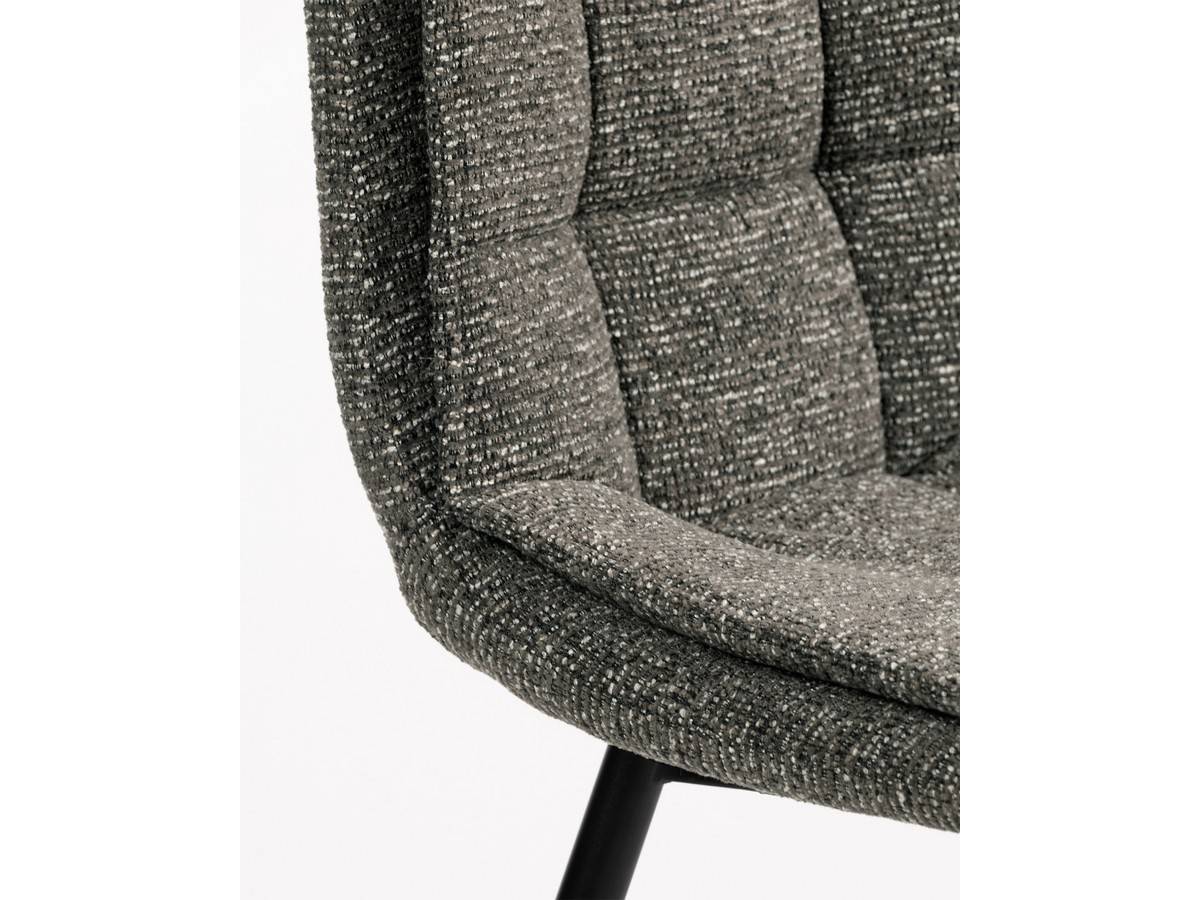  silla parma con tapizado antracita y patas metálicas negras. Modelo BGL-PARMA, imagen 7
