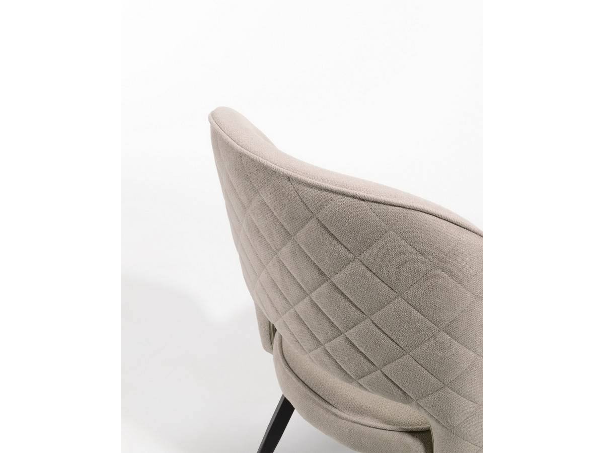  silla moderna en gris claro con patas negras. Modelo BGL-SICILIA-GRISPERLA, imagen 11