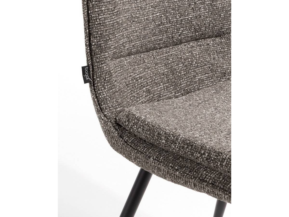  silla sintra con tapizado antracita y patas metálicas negras. Modelo BGL-SINTRA, imagen 8