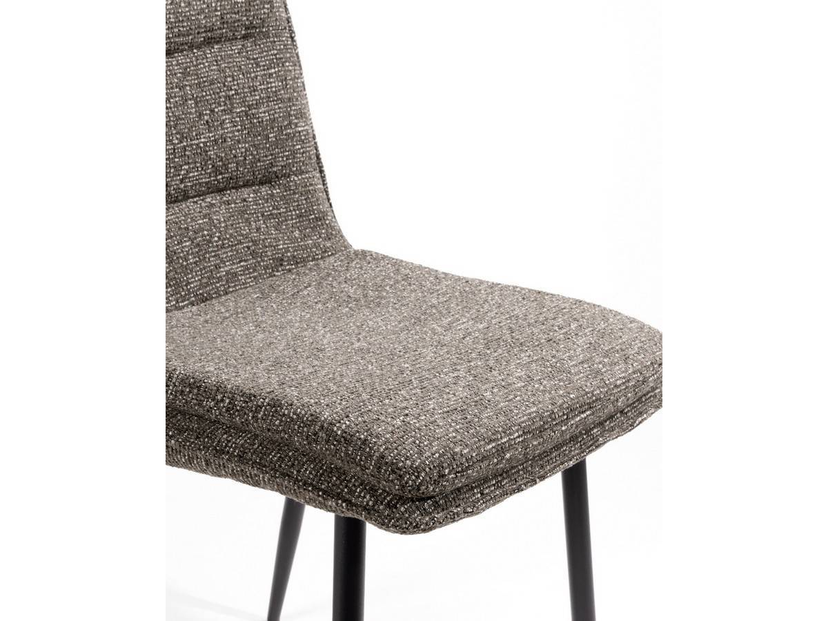  silla sintra con tapizado antracita y patas metálicas negras. Modelo BGL-SINTRA, imagen 9