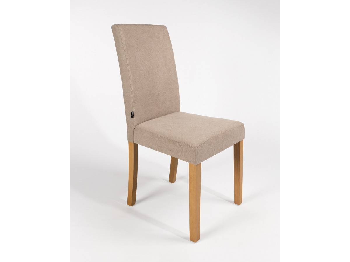  silla moderna de madera con patas de haya y tapizado gris. Modelo BGL-VIENA-GRIS03, imagen 3