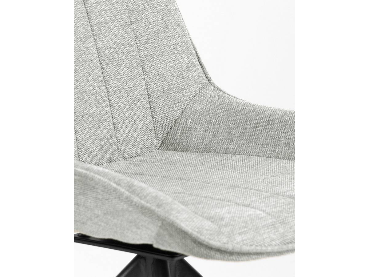  silla de  comedor  moderna giratoria.180 bursa con tapizados a elegir y patas metal negras. Modelo SILLA-BURSA-BGL, imagen 11