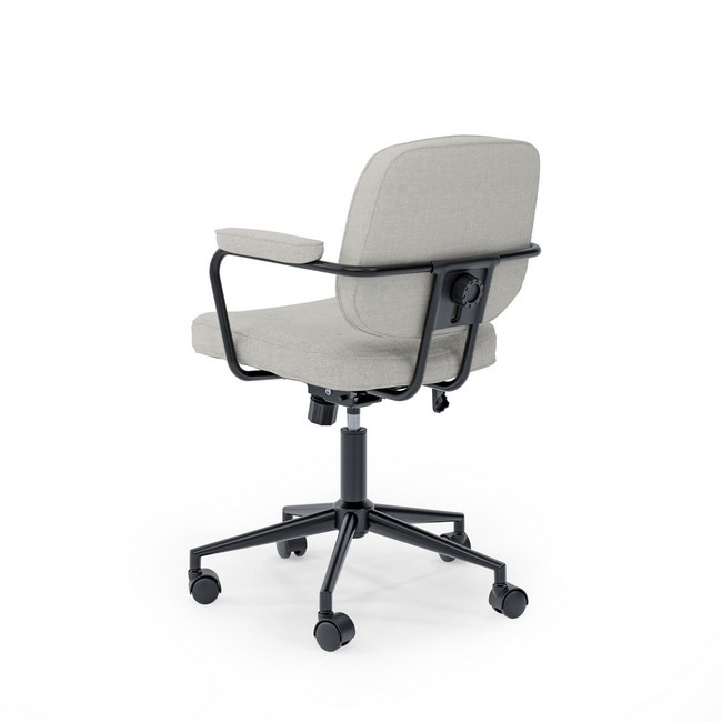 Silla oficina columbia gris claro 00OF100221 - Imagen 2