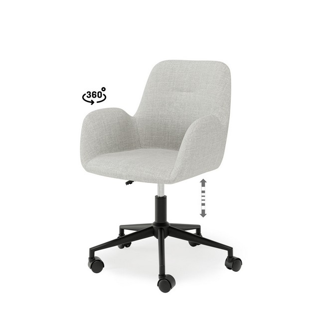 Silla oficina irvine gris 00OF100321 - Imagen 1