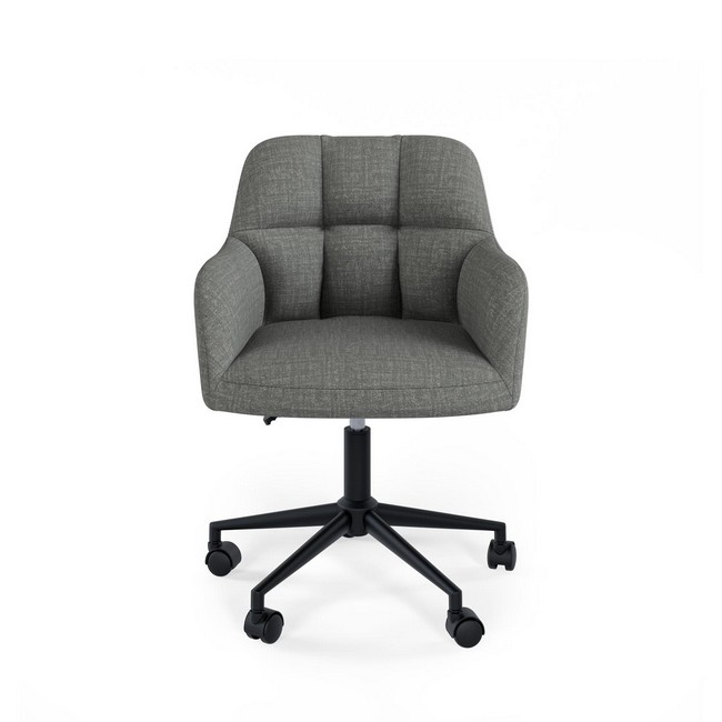 Silla oficina stanford gris oscuro 00OF100522 - Imagen 4