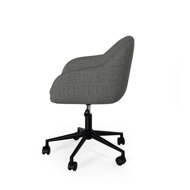 Silla oficina canterbury gris oscuro 00OF100722 - Imagen 3