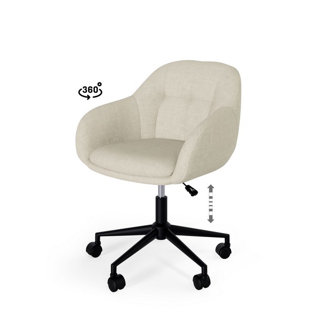 Silla oficina canterbury beige 00OF100725 - Imagen 1