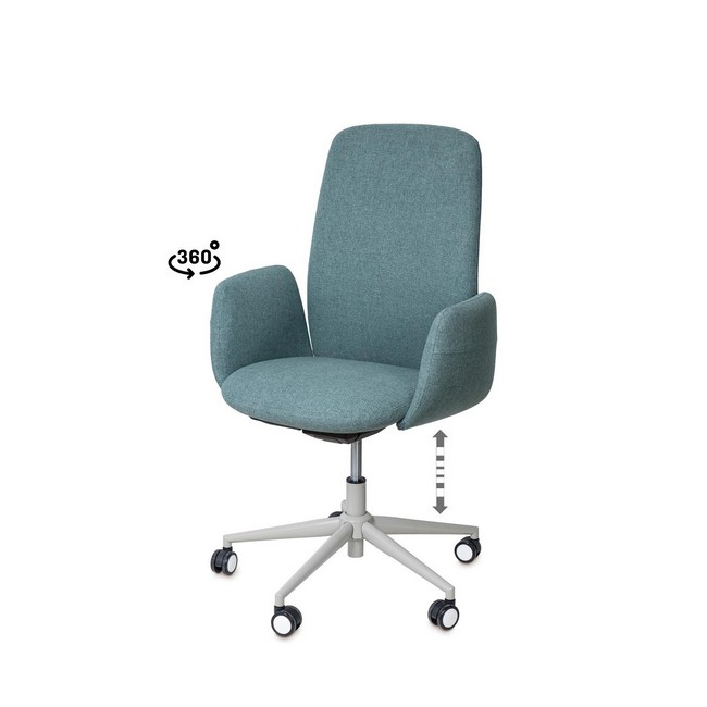 Silla oficina british menta 00OF101928 - Imagen 1